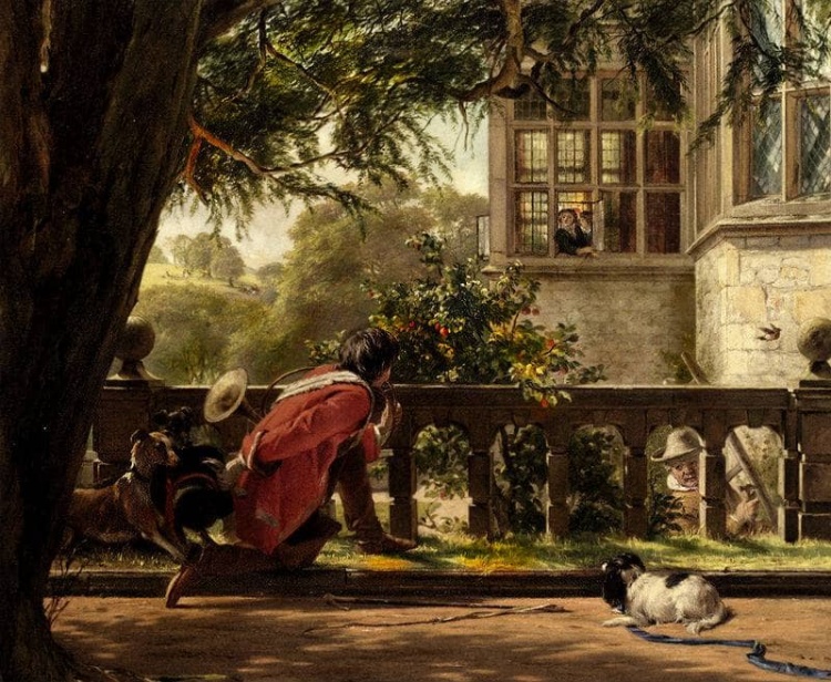 картина художника Джона Колкотта Хорсли – 05 художник John Callcott Horsley (Джон Колкотт Хорсли) картины – 05