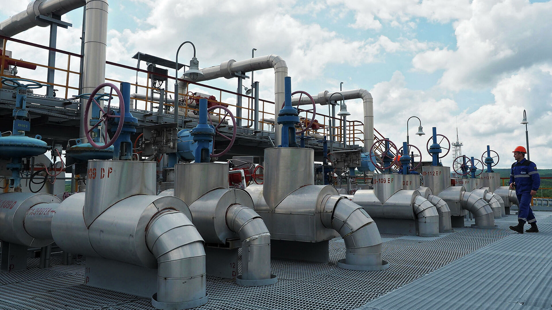 Комплекс подготовки и транспортировки газа Комплекс подготовки и транспортировки газа - РИА Новости, 1920, 11.11.2021