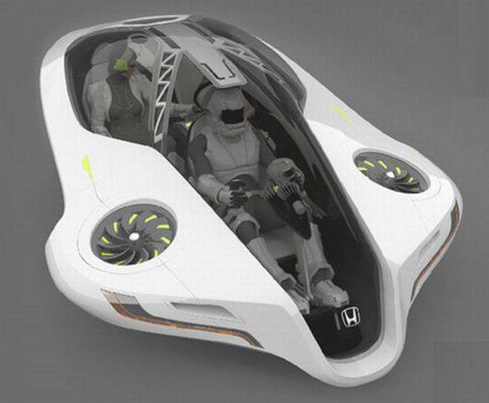 Honda Fuz-O - невероятный концепт. Honda Fuz-O - невероятный концепт.