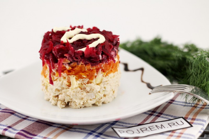 Салат генерал с мясом рецепт пошагово Салат генерал с мясом рецепт пошагово