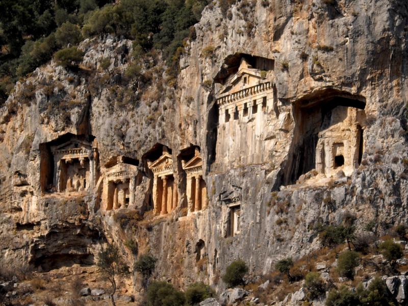 Ликийские гробницы Ликийские гробницы