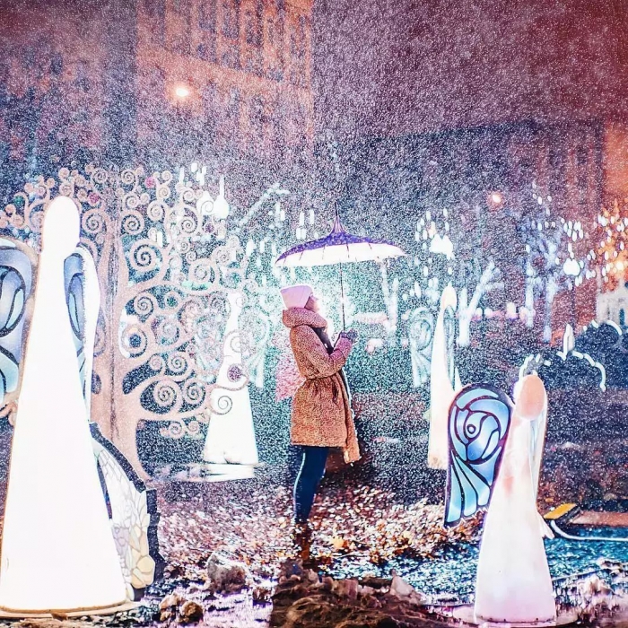 Новогодняя Москва на фотографиях Кристины Макеевой Новогодняя Москва на фотографиях Кристины Макеевой