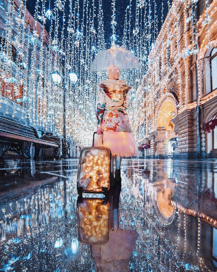 Новогодняя Москва на фотографиях Кристины Макеевой Новогодняя Москва на фотографиях Кристины Макеевой