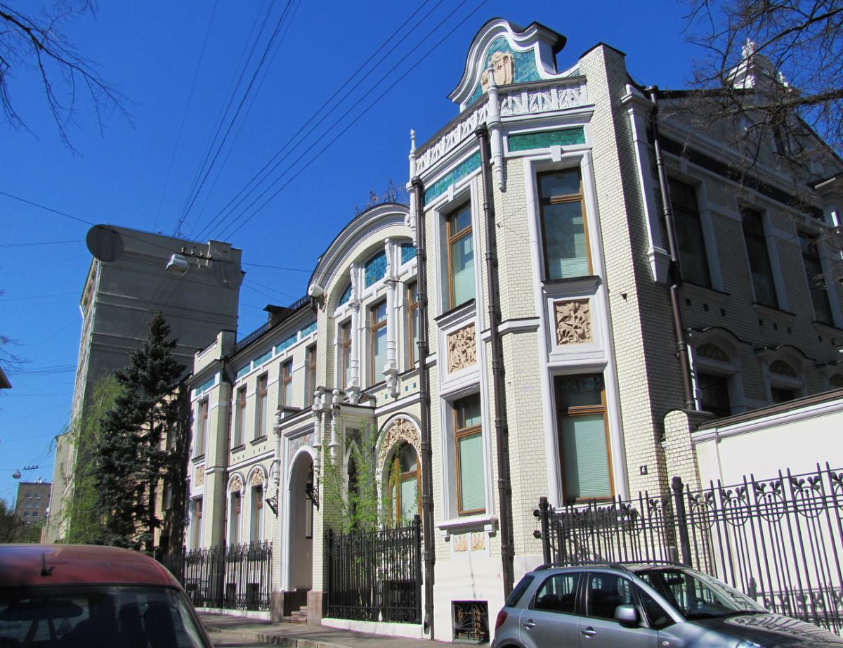 Причудливый декор московских домов в стиле модерн, ч.2