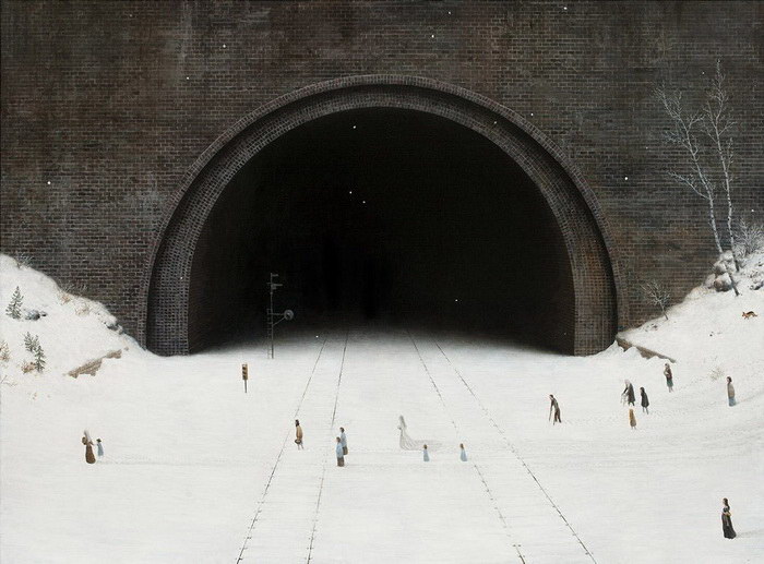 Меланхоличные иллюстрации Aron Wiesenfeld Меланхоличные иллюстрации Aron Wiesenfeld