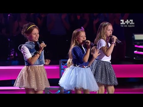 Прекрасное трио самых мощных детских голосов Украины!