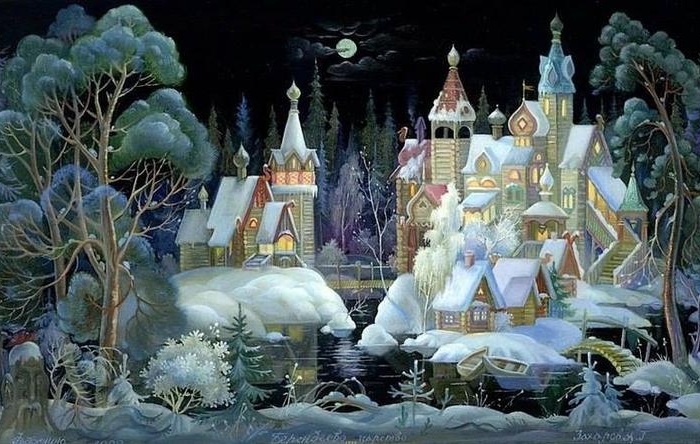 Федоскинская миниатюра. Федоскинская миниатюра.