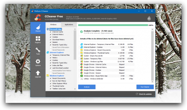     : CCleaner