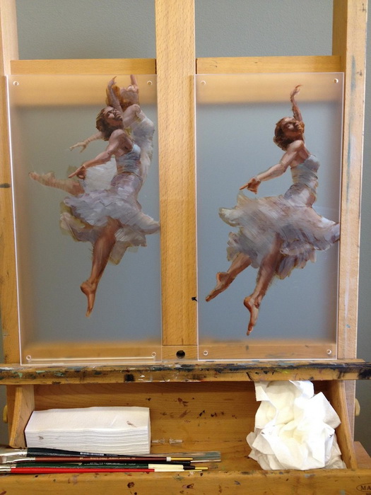 Многоуровневые картины Мишель Джадер