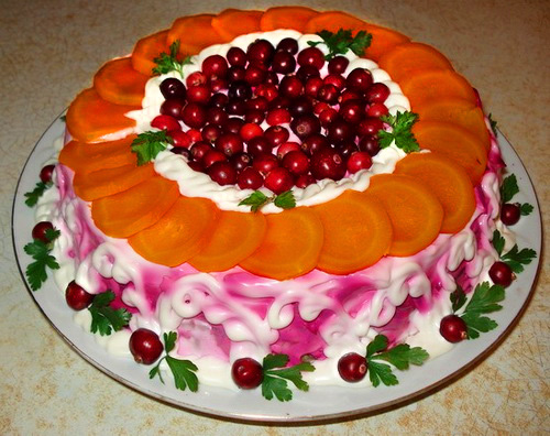 К-Урок 10. Украшение салатов, винегретов и закусок (продолжение)