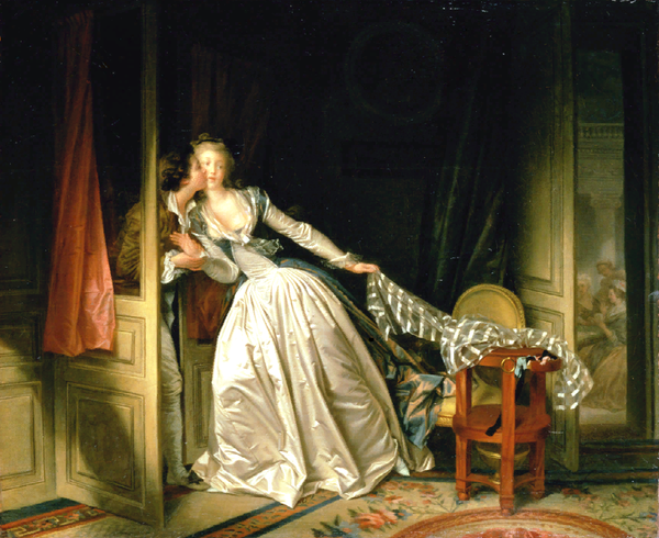 «Украденный поцелуй», 1780