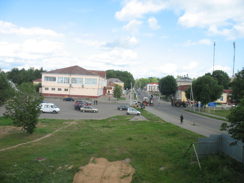 Пробежка по Бешенковичам городок, история, провинция, танки, фотоотчёт, якоря