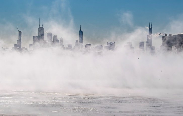 Фотографии оледеневшего США: как синоптики ждут аномальные морозы до −50 °С Фотографии оледеневшего США: как синоптики ждут аномальные морозы до −50 °С