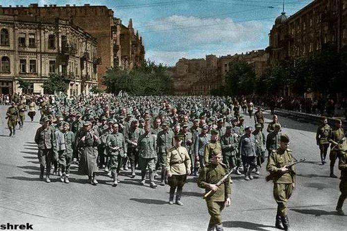 Ожившие фото войны Ожившие фото войны СССР, война, история