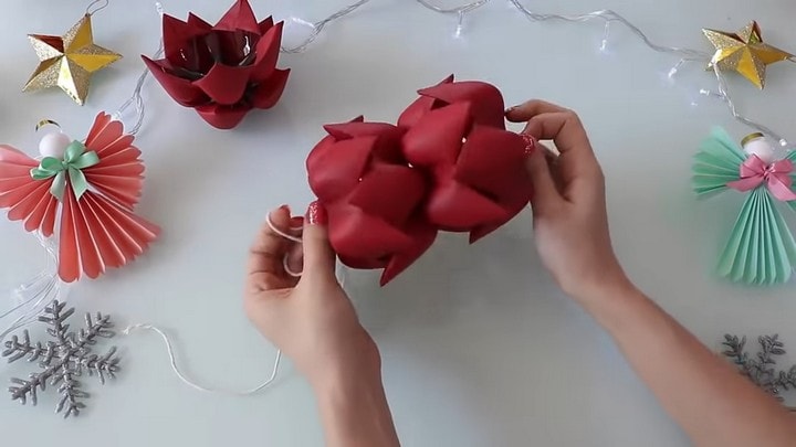 Стильное новогоднее украшение из простой пластиковой бутылки Стильное новогоднее украшение из простой пластиковой бутылки