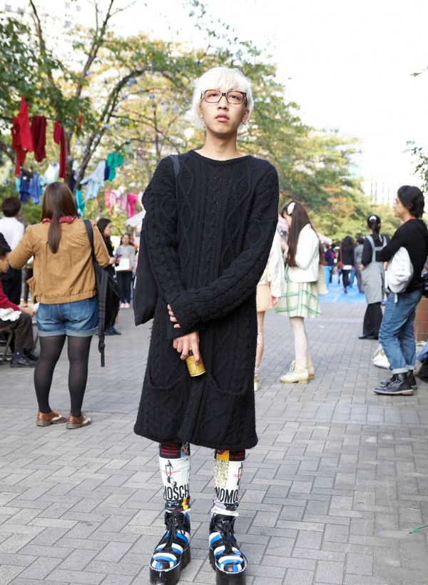 Мода японской молодежи (13 фото)