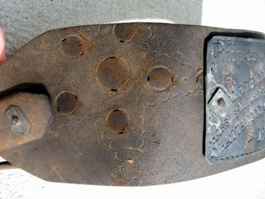 Ошейник североамериканского раба - 1854 год (2)