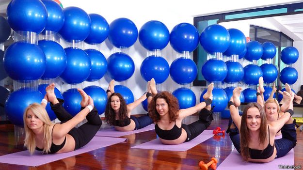 Занятия йогой