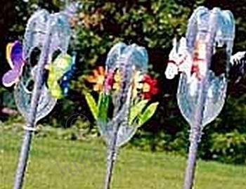 Вертушка из пластиковых бутылок своими руками фото 729