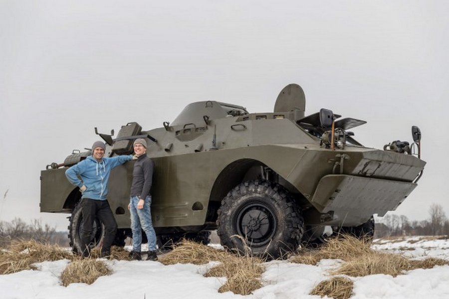 БРДМ-2 с консервации