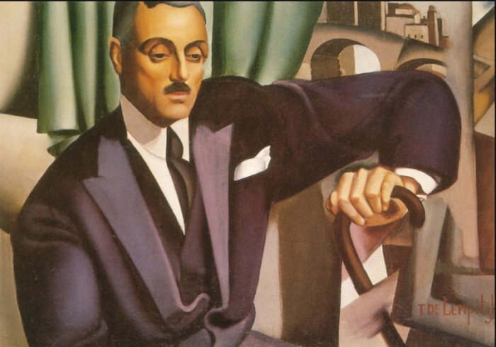 Портрет князя Эристофф, 1925 год. Автор: Тамара де Лемпицка (Tamara de Lempicka). Портрет князя Эристофф, 1925 год. Автор: Тамара де Лемпицка (Tamara de Lempicka).