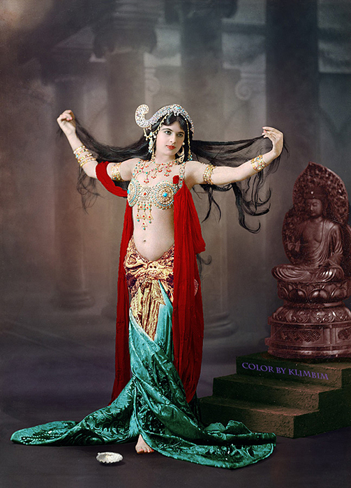 Двойной агент Мата Хари. Колоризация Klimbim. Двойной агент Мата Хари. Колоризация Klimbim.