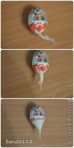 Мастер-класс Свит-дизайн 8 марта День рождения Моделирование конструирование Букет из киндеров МК Бумага гофрированная Картон Ленты Ткань фото 4