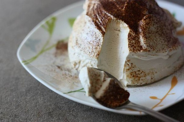 Чудесный нежный десерт, напоминающий мороженное — Холодный десерт «Нежность»