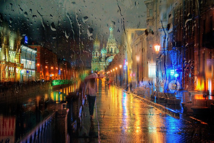 Эдуард Гордеев уличный фотограф как художник, что рисует дождь