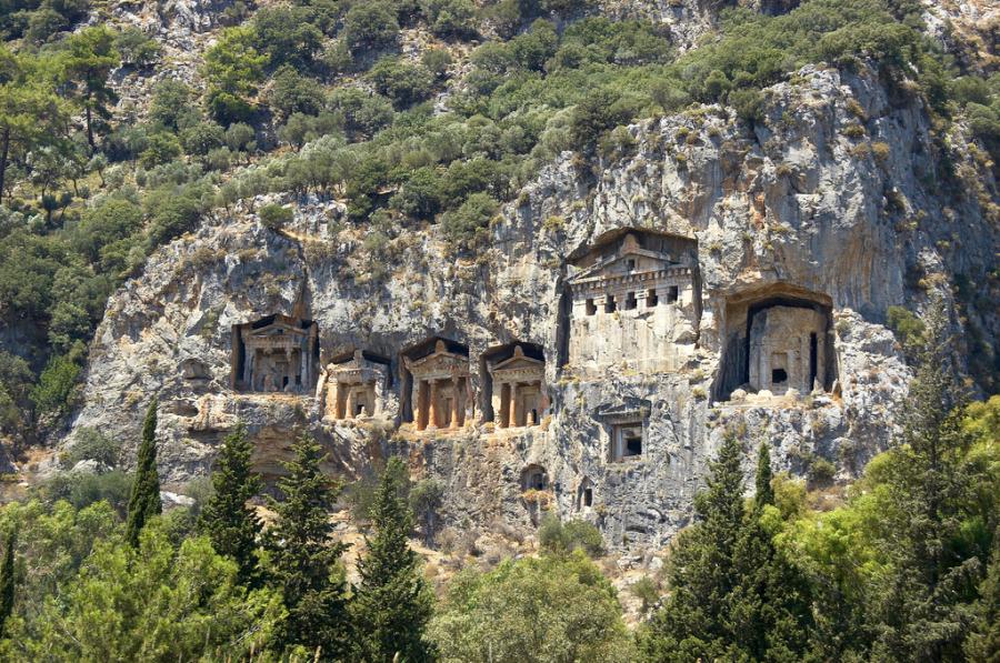Ликийские гробницы Ликийские гробницы
