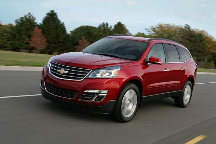 Автомобиль Chevrolet Traverse. Автомобиль Chevrolet Traverse.
