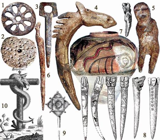 Рис. 3. Прорезной диск со стоянки Сунгирь