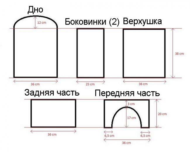 Домик - игровой комплекс для кошки своими руками Домик - игровой комплекс для кошки своими руками