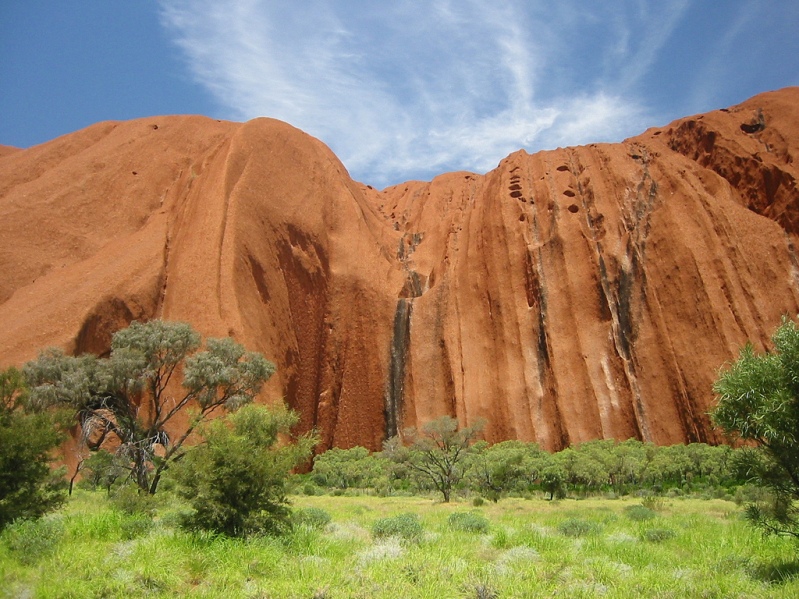 Скала Улуру (Айерс Рок),  Австралия. Фото /Uluru (Ayers Rock), Australia