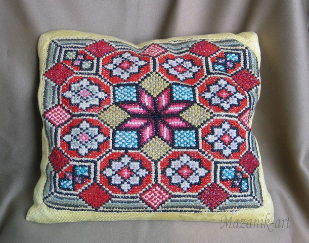 Болгарская вышивка крестом: принципы вышивания, схемы