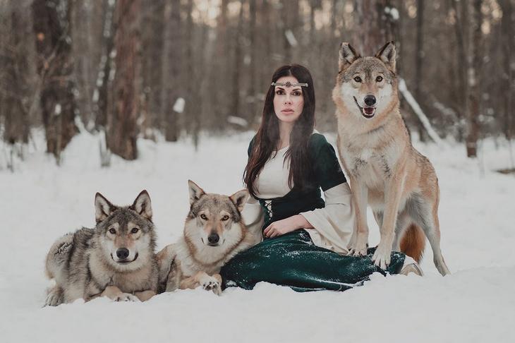 Фотограф Ольга Баранцева. Фотосессии с дикими животными и творческие портреты 11