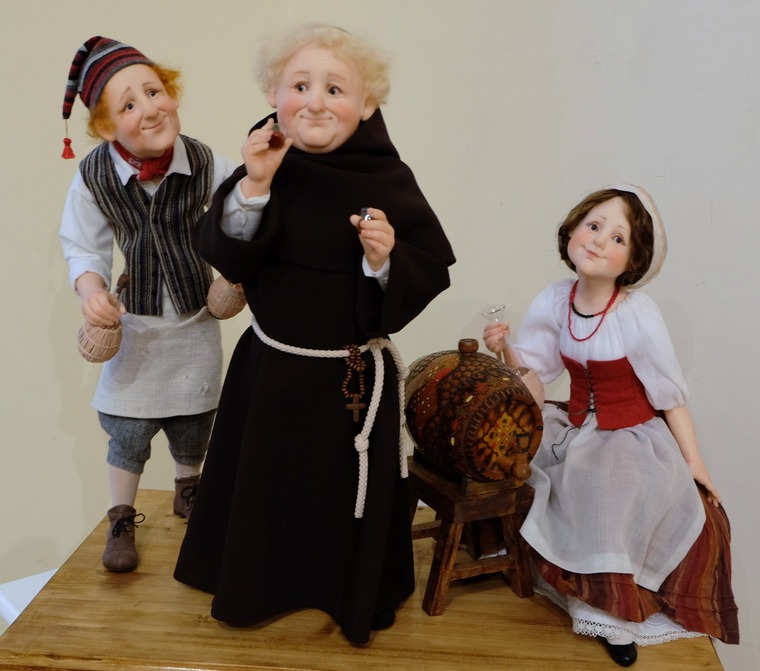 Выставка художественных кукол «Корабль дураков»