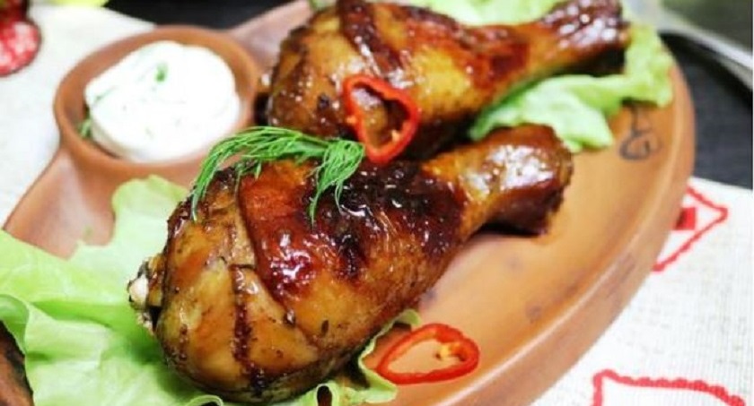 Куриные ножки, маринованные в чае: смотрится, как копченое мясо