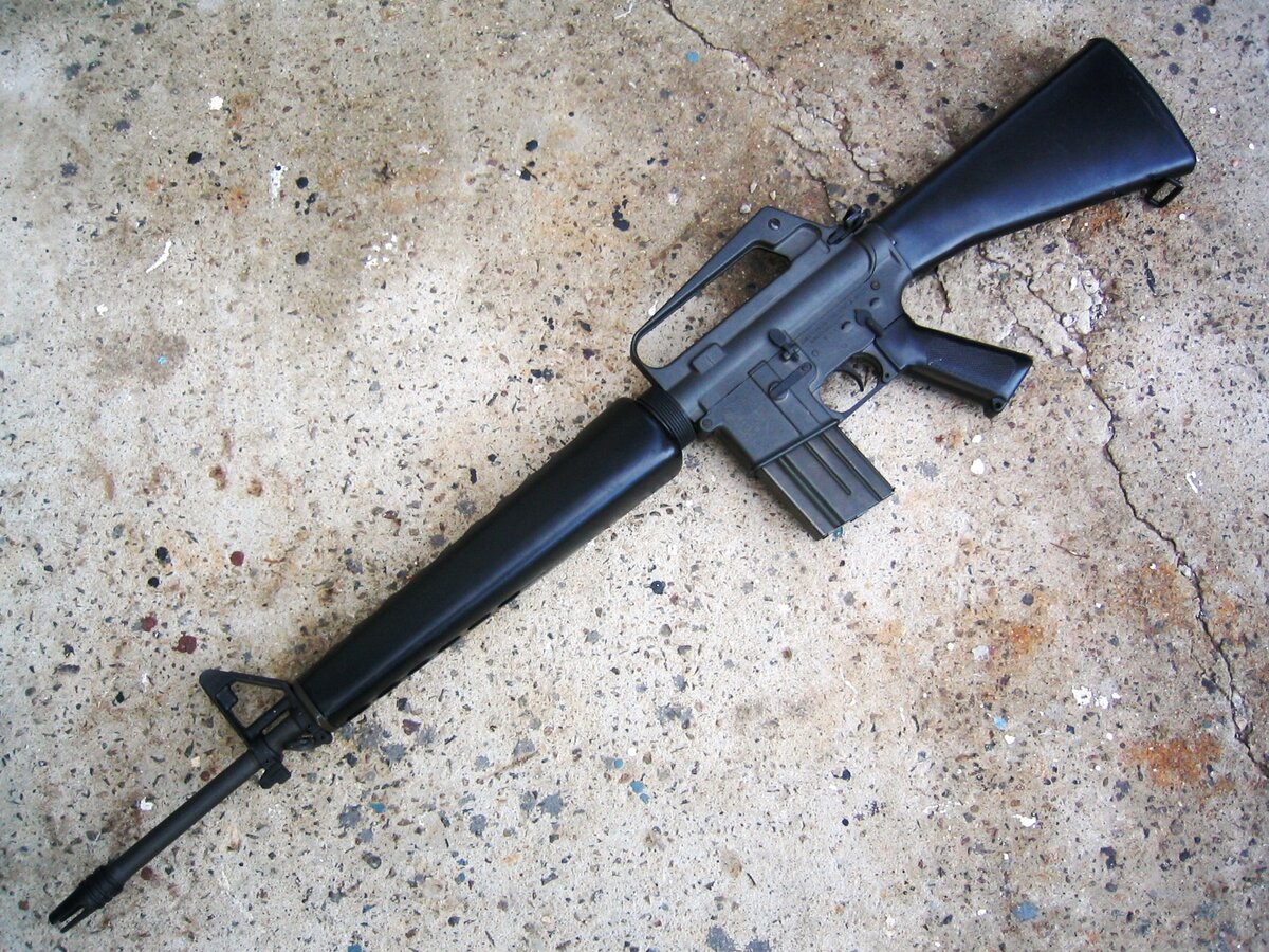 американская винтовка м16 фото
