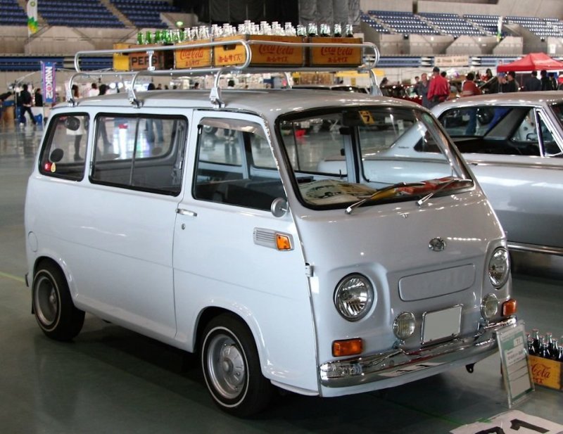 Второе поколение, стартовавшее в 1966-м Второе поколение, стартовавшее в 1966-м jdm, subari, subaru sambar, авто, автомобили, кей-кар, япония