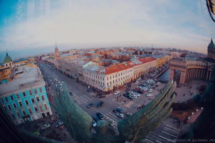 Крыши Петербурга: Дом Зингера Крыши Петербурга: Дом Зингера