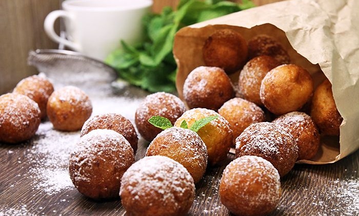 Вкуснейшие творожные пончики