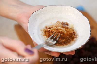 Фотографии рецепта Салат из репы со свеклой и орехами, 04 Салат из репы со свеклой и орехами, Шаг 04