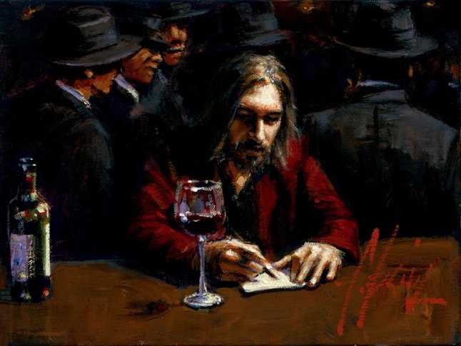 Fabian Perez 1967 ~ Argentine Figurative painter