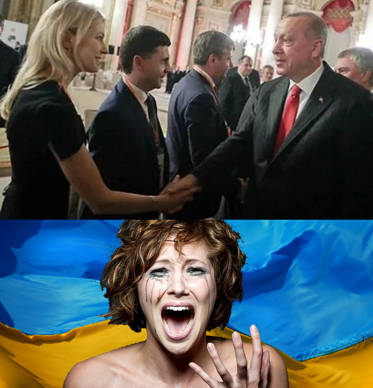 Рукопожатие Поклонской с Эрдоганом вызвало истерику в Киеве