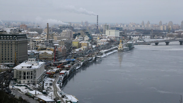 Вид Киева, архивное фото