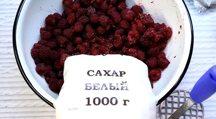 Малина на зиму. Идеальный свежачок варенье, малина, кулинария, еда, видео рецепт, рецепт, длиннопост, видео