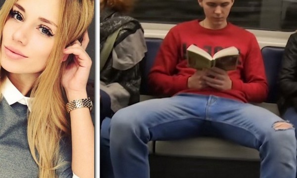 В России молодая модель обливает хлоркой мужчин за мэнспреддинг (ВИДЕО) В России молодая модель обливает хлоркой мужчин за мэнспреддинг (ВИДЕО)