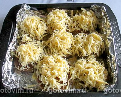 Фотографии рецепта Биточки из куриного фарша с гречкой и сыром в мультиварке, 06 Биточки из куриного фарша с гречкой и сыром в мультиварке