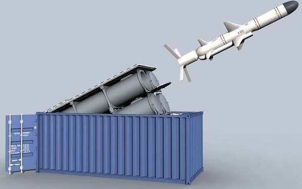Российский сюрприз: новый ракетный комплекс замаскированный под обычный морской контейнер. Российский сюрприз: новый ракетный комплекс замаскированный под обычный морской контейнер.